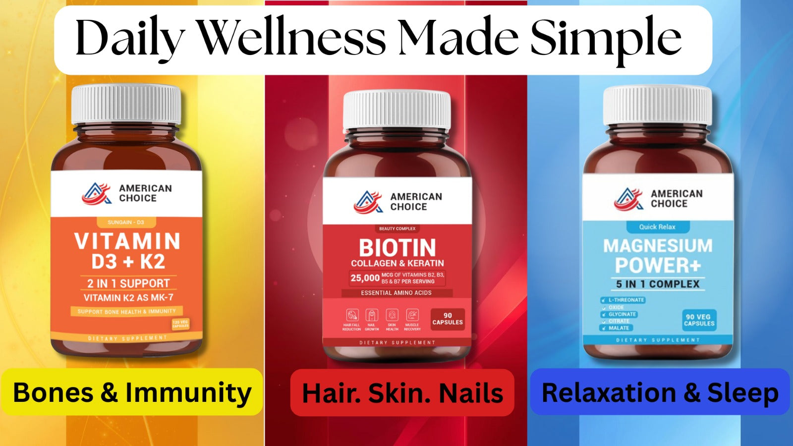 American choice best dietary supplements